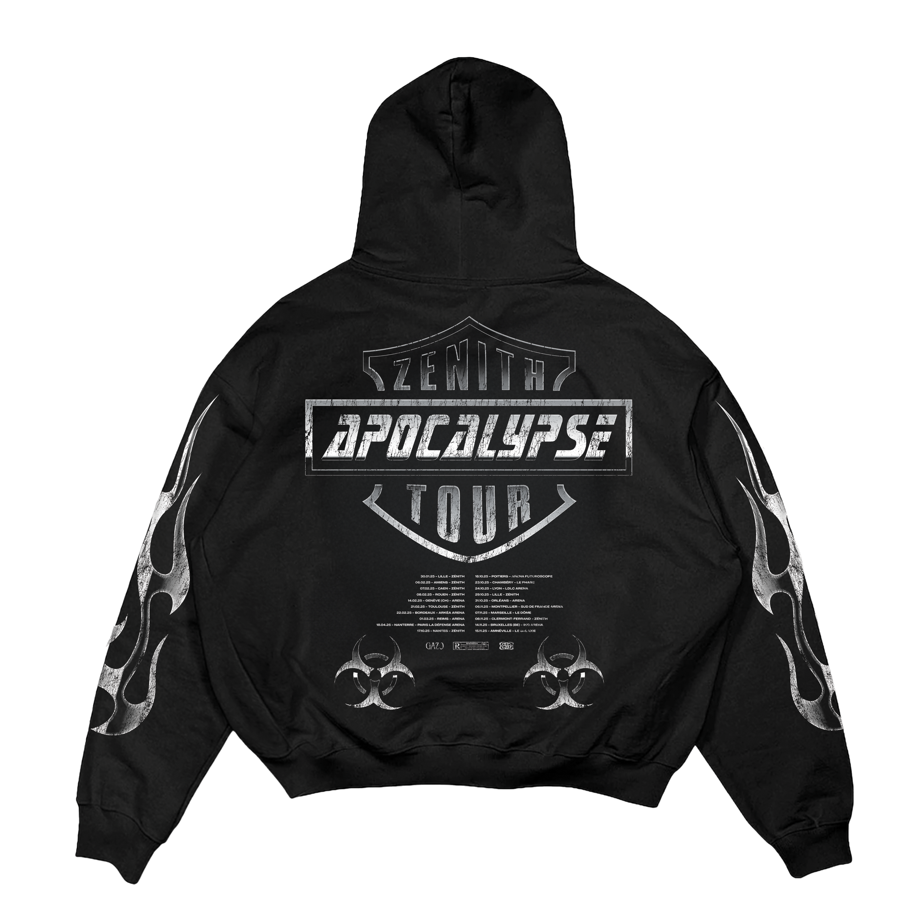 SWEAT À CAPUCHE APOCALYPSE TOUR