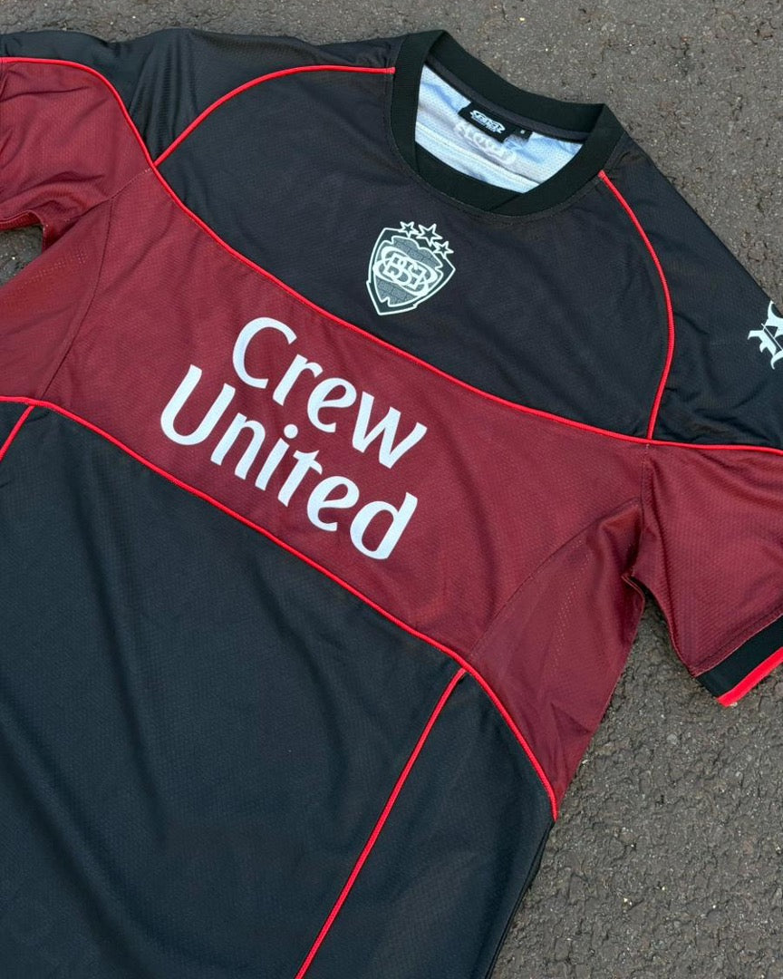 MAILLOT JERSEY BSB CREW UNITED BLACK & RED (ÉDITION LIMITÉE)