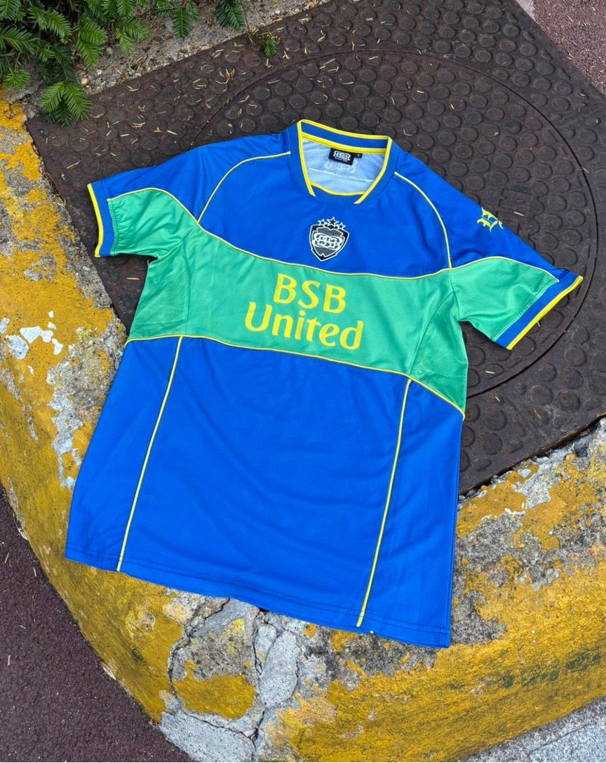 MAILLOT JERSEY BSB UNITED BLUE & GREEN (ÉDITION LIMITÉE)
