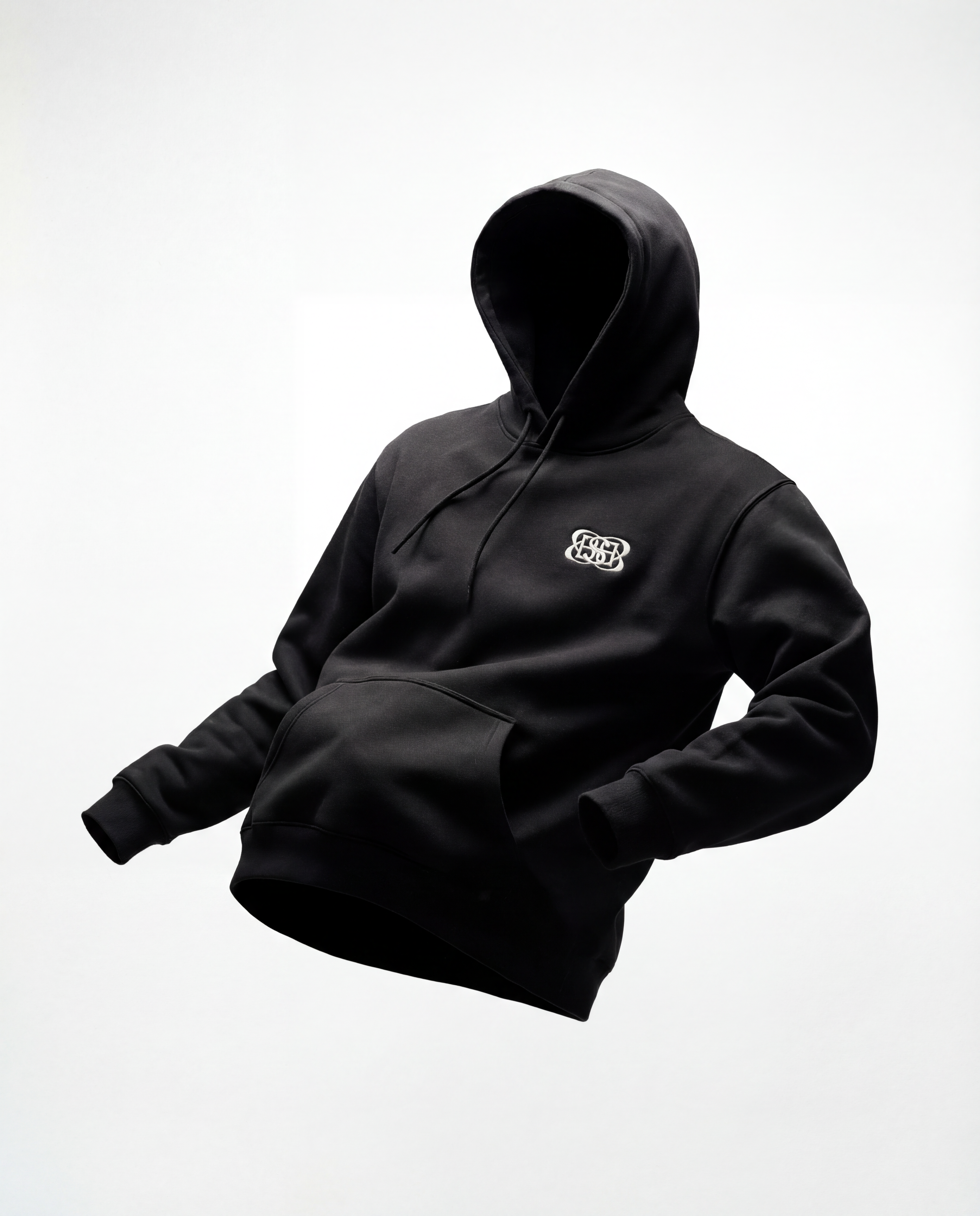 SWEAT À CAPUCHE NOIR