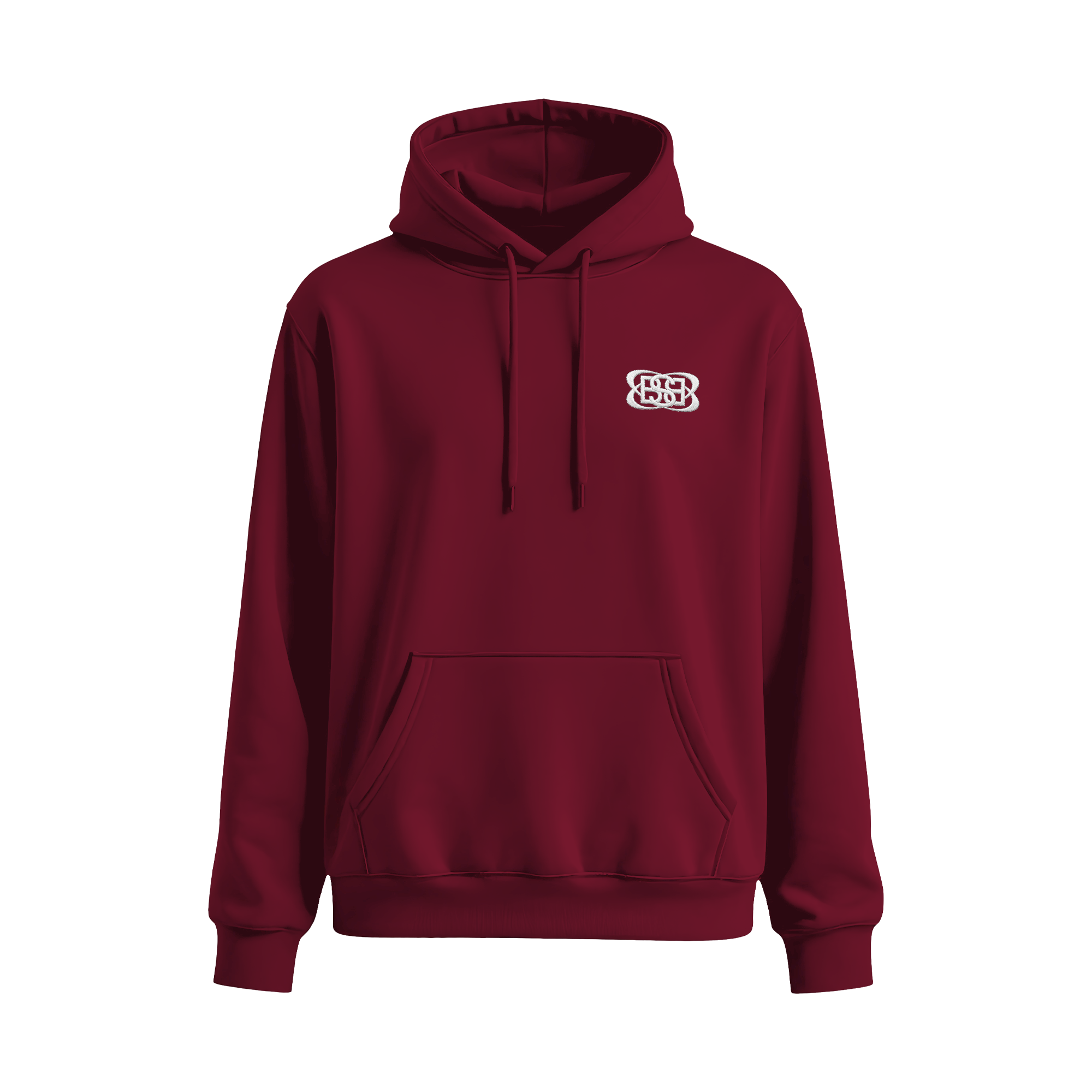 SWEAT À CAPUCHE BORDEAUX