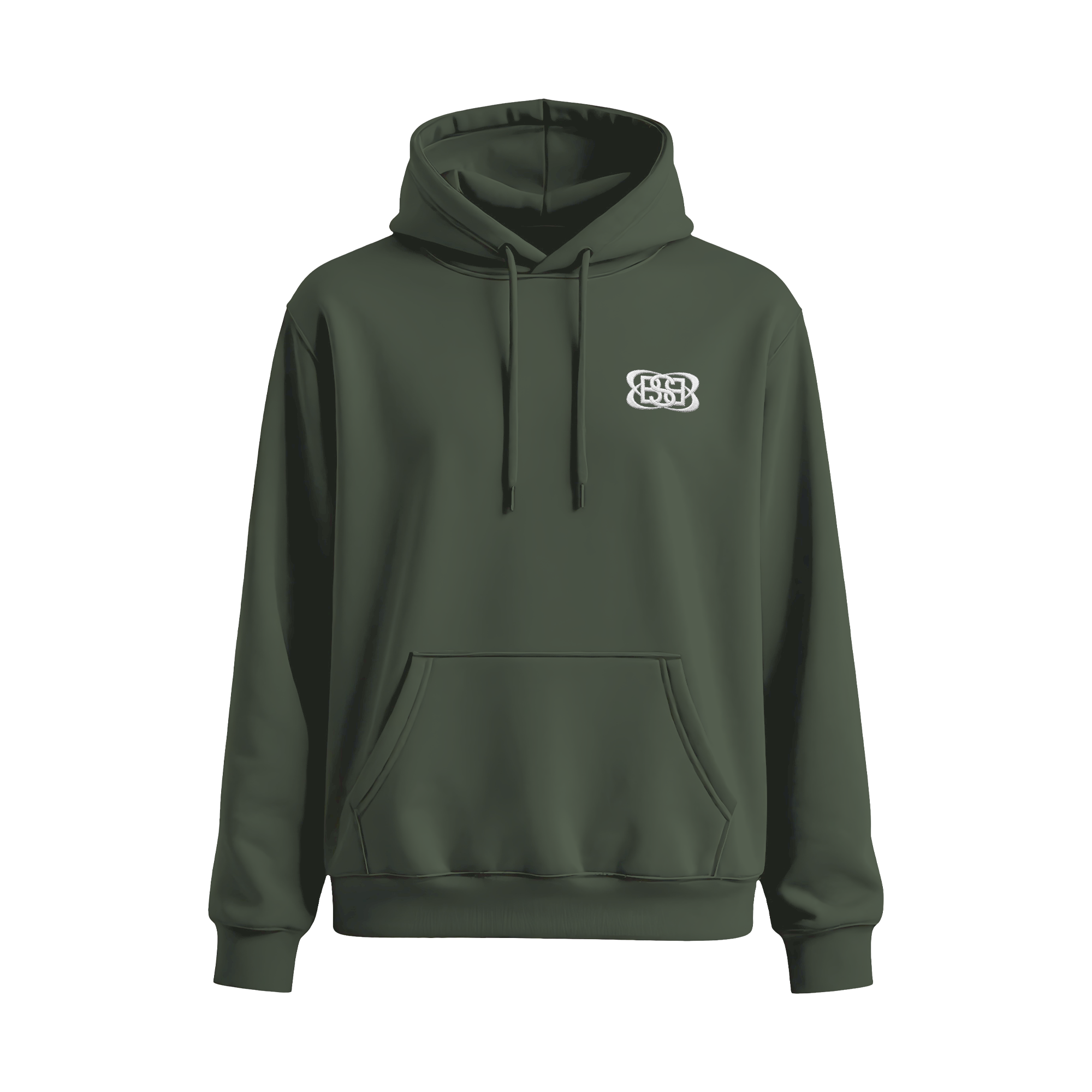 SWEAT À CAPUCHE KAKI