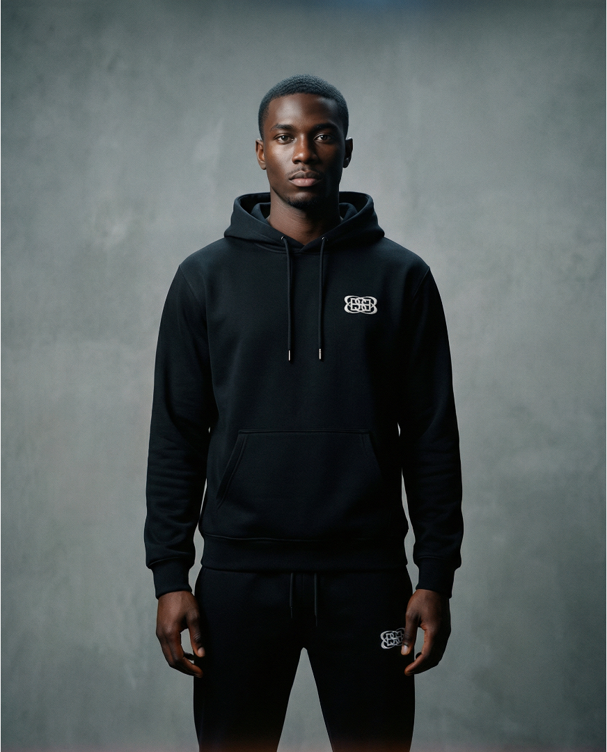 SWEAT À CAPUCHE NOIR