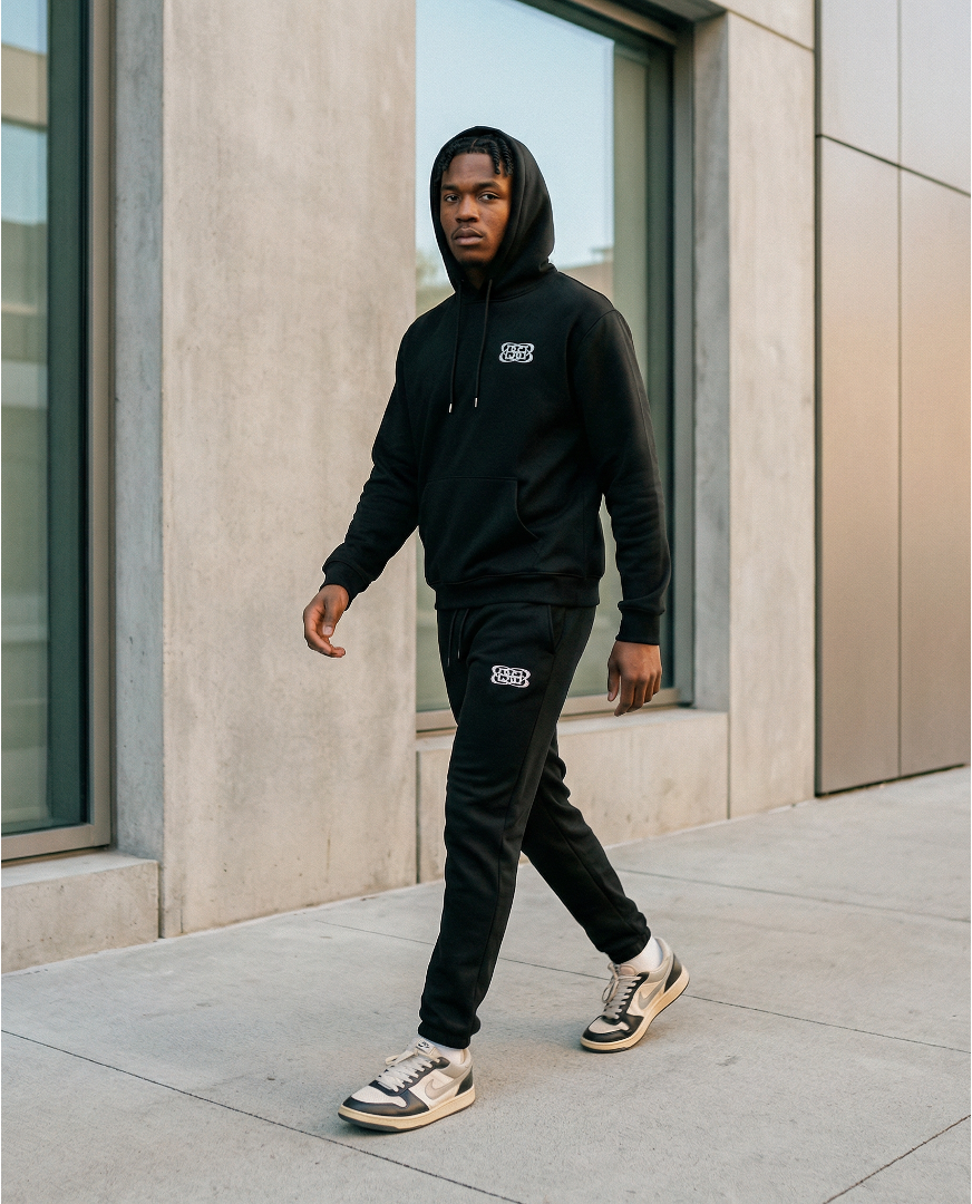 Ensemble Noir Sweat & Pants