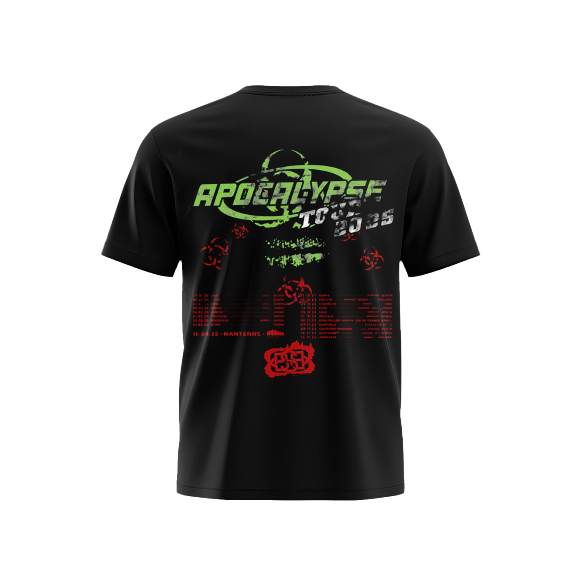 TEE SHIRT APOCALYPSE TOUR