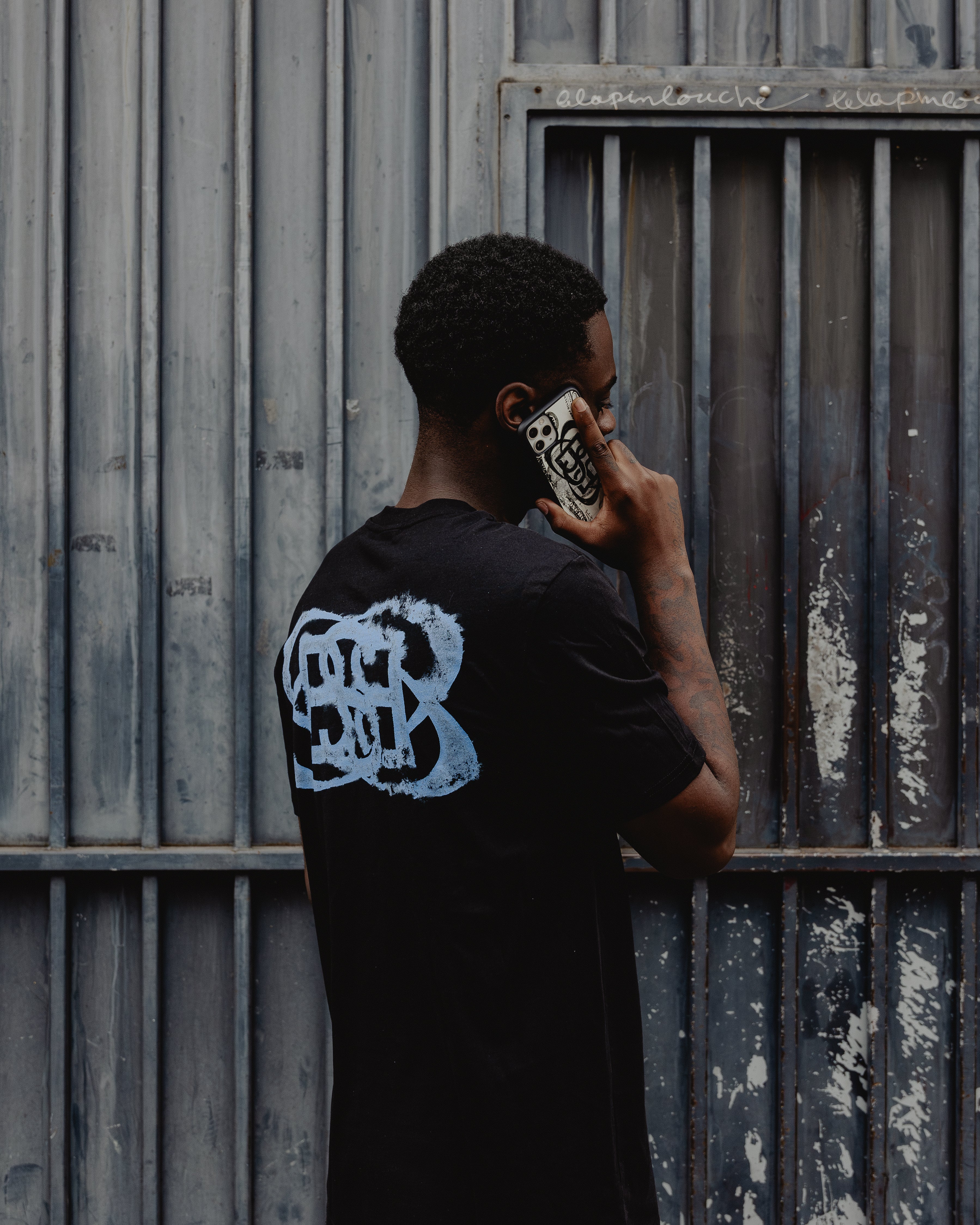 TEE SHIRT BLUE CHAOS