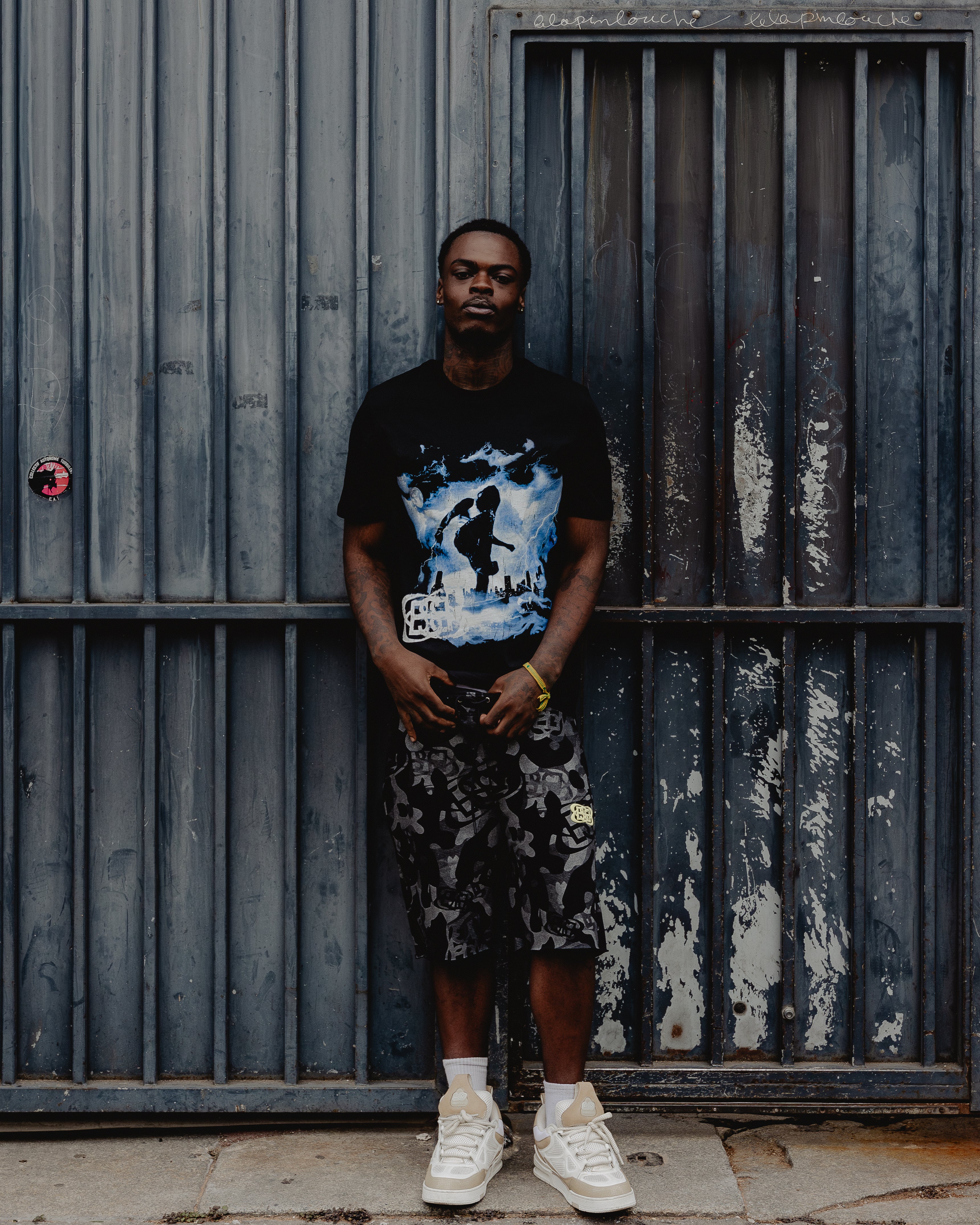 TEE SHIRT BLUE CHAOS