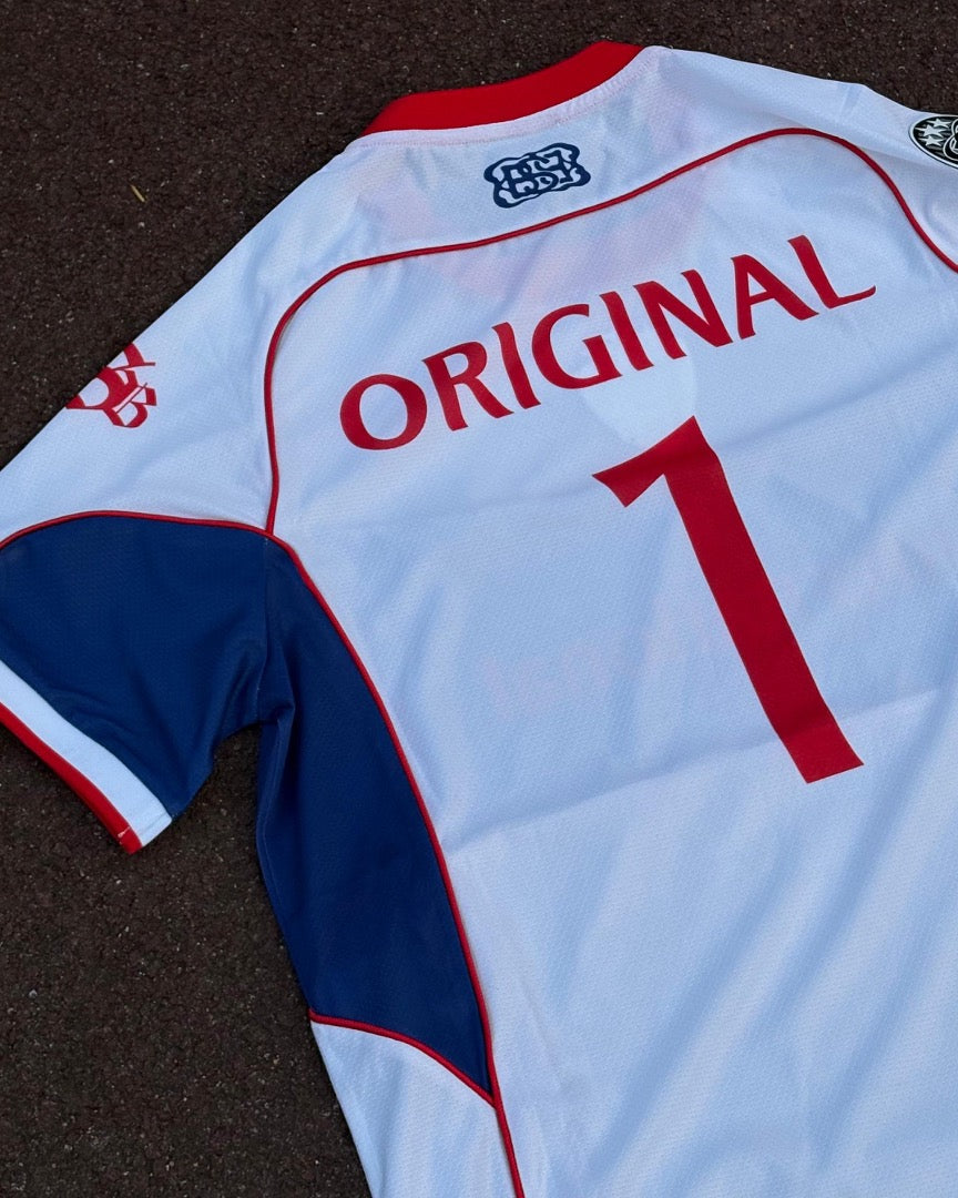 MAILLOT JERSEY BSB INTERNATIONAL WHITE & BLUE & RED (ÉDITION LIMITÉE)