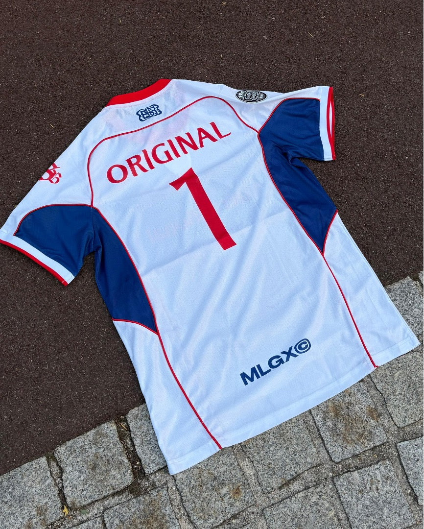 MAILLOT JERSEY BSB INTERNATIONAL WHITE & BLUE & RED (ÉDITION LIMITÉE)