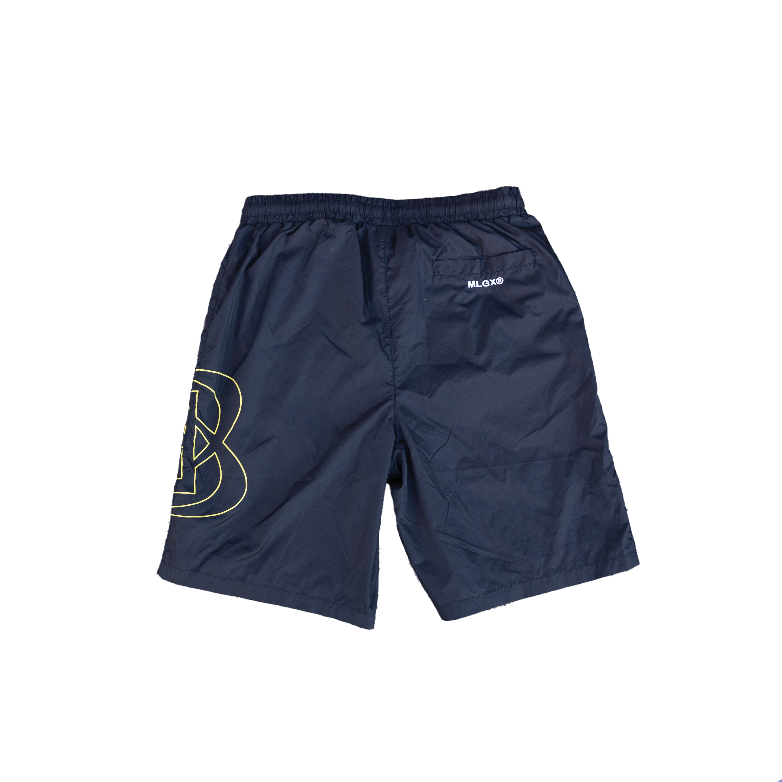 SHORT DE BAIN BLACK & YELLOW