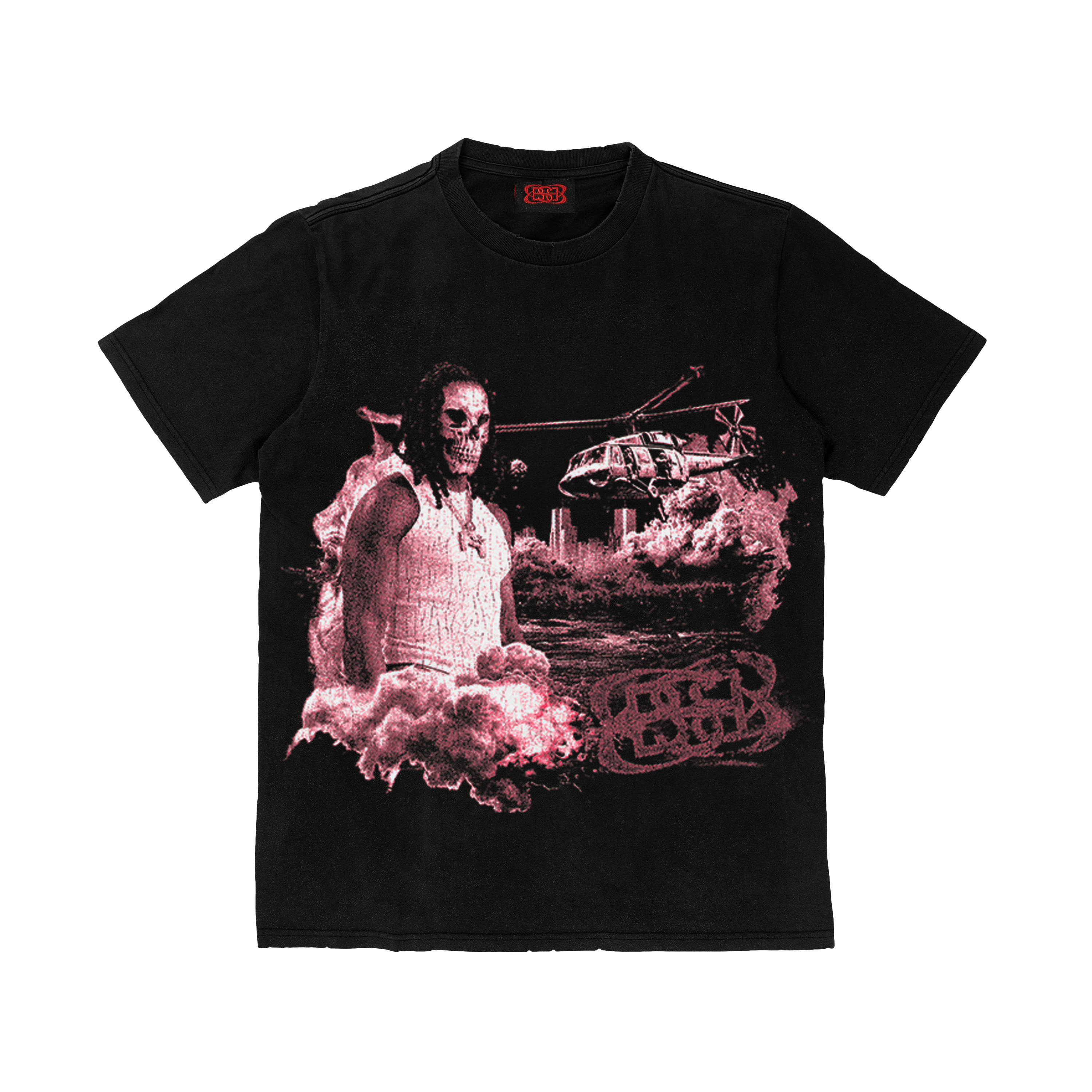 TEE SHIRT RED CHAOS