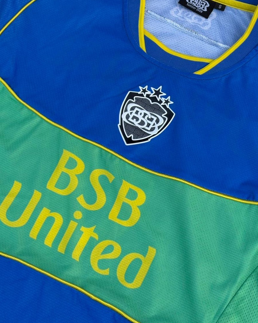 MAILLOT JERSEY BSB UNITED BLUE & GREEN (ÉDITION LIMITÉE)
