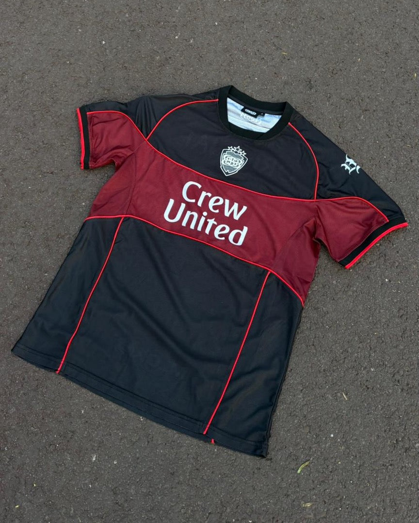 MAILLOT JERSEY BSB CREW UNITED BLACK & RED (ÉDITION LIMITÉE)