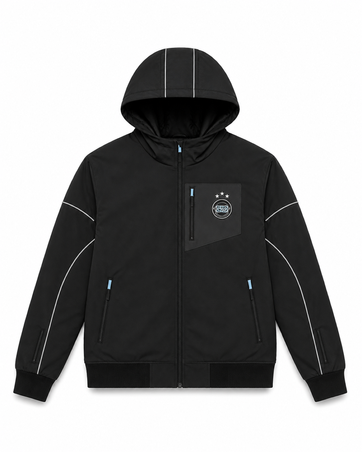 BSB VESTE TRACKSUIT BLACK BLUE